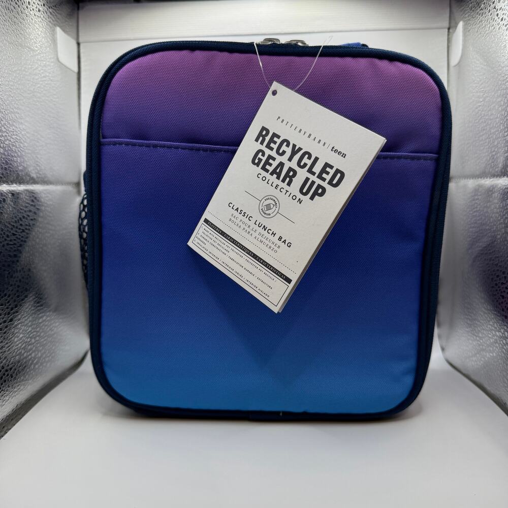 Pottery Barn‎ Teen Ombre Classic Lunch Box NEW
